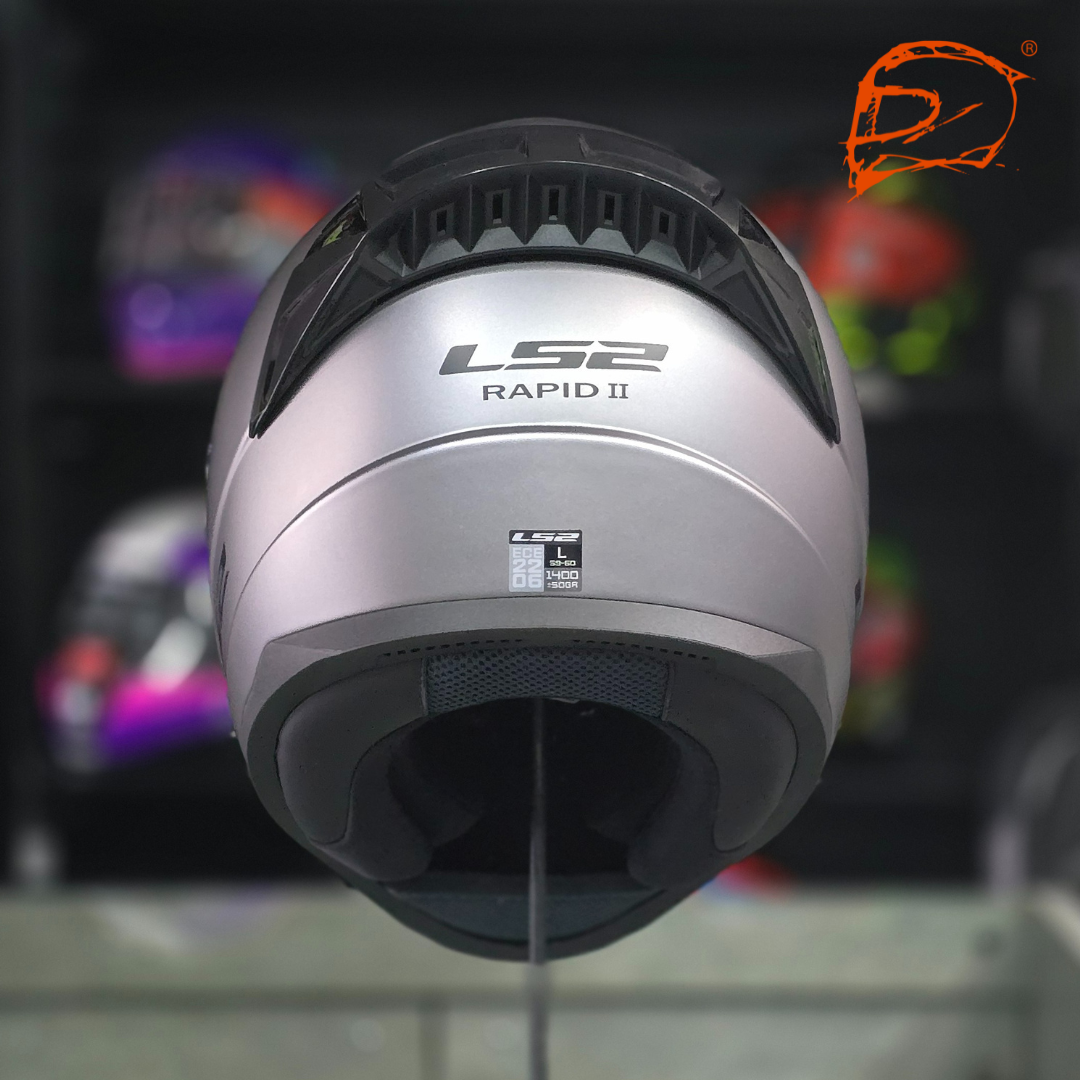 Casco Integral Ls2 Rapid 2 Solid Titanium Mate FF353