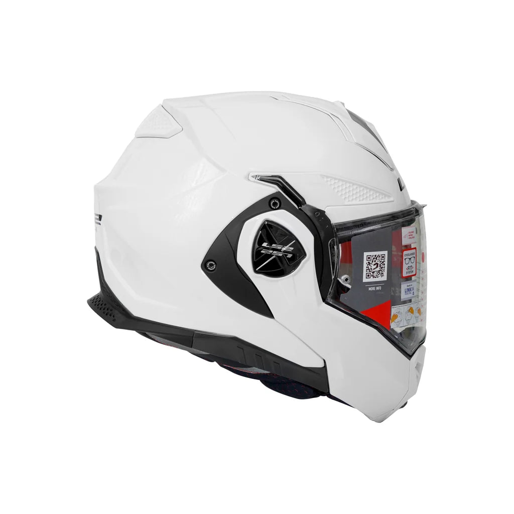 Casco Abatible LS2 Advant X Solid Blanco Brillo FF901