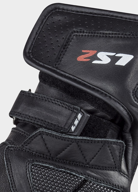 Guantes Ls2 Vel Swift Racing Negro Amarillo