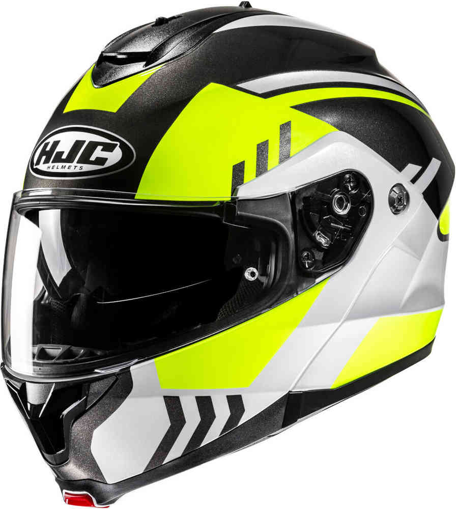 casco de moto hjc helmets Casco Abatible Hjc C91N Kaon MC1SF Amarillo Fluo – Moto Helmets & Sebastian  SA de CV