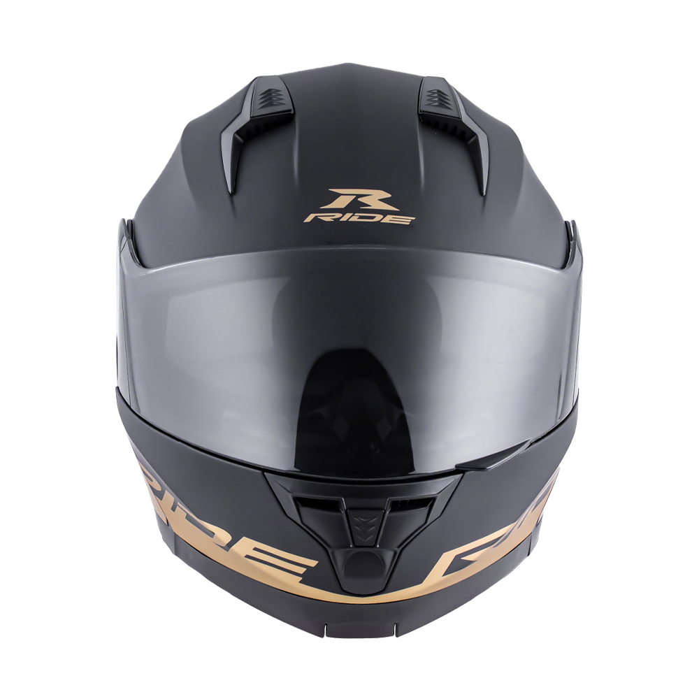 CASCO ABATIBLE RIDE TOUR HR UNIQUE DORADO Moto Helmets Sebastian
