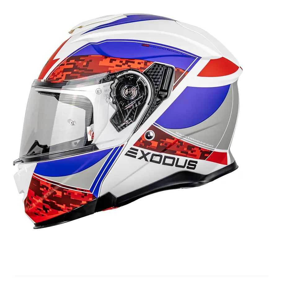 casco abatible mt helmets odyssey Exodus Columbia A25 Rojo Mate – Moto & Sebastian SA de CV CHOOSE SIZE:#12 one design helmet allowing Backpacking Accessories | Outdoor BF20_25