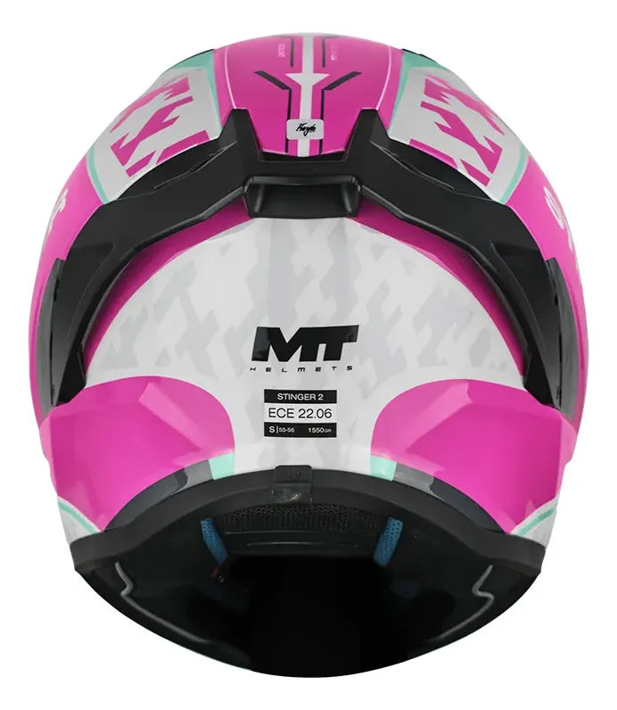 Casco MT Stinger 2 Goliat A18 Brillo