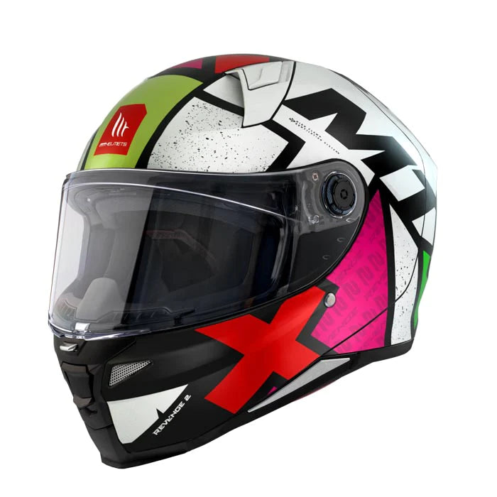 casco integral mt helmets revenge skull & Casco Mt Ff110 Revenge 2 Light C0 Blanco Perla – Moto Helmets & Sebastian SA de CV