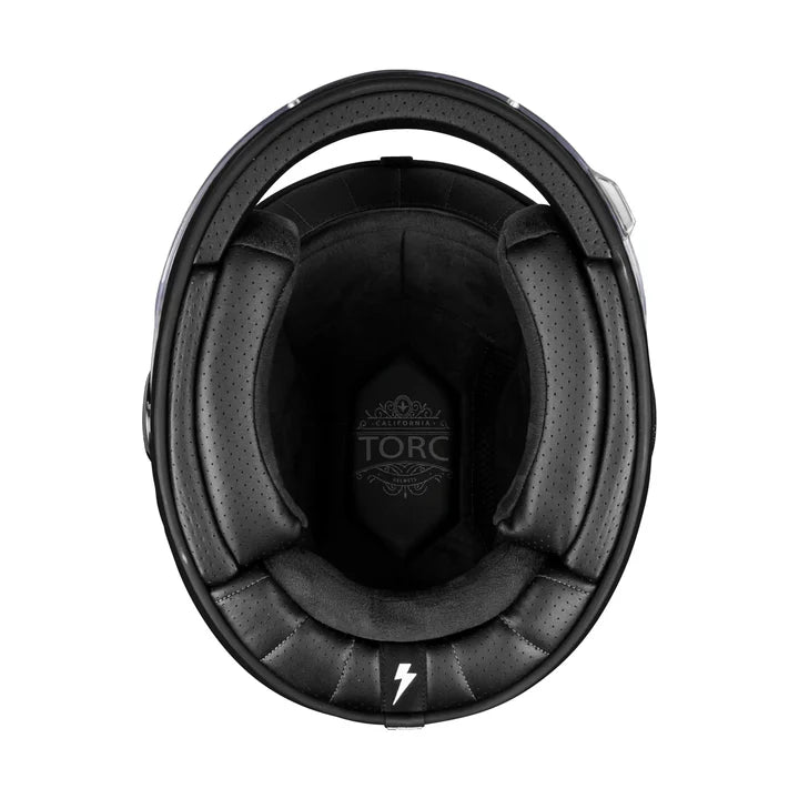 Casco Integral Torc Newport Breakers Negro Brillo