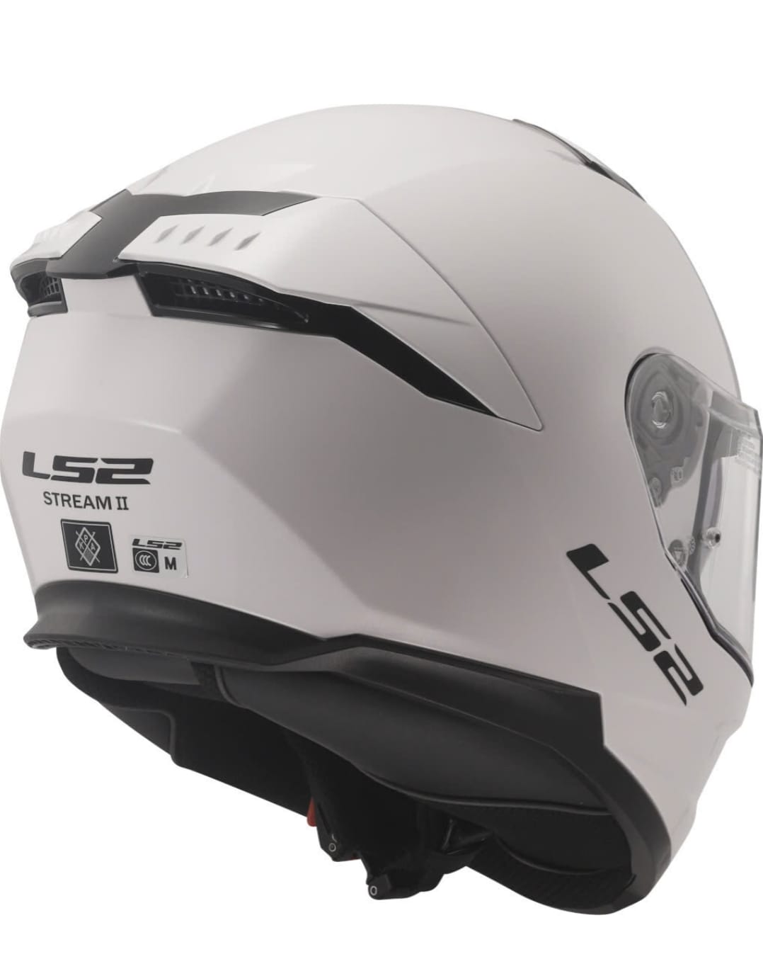 Casco Integral Ls2 Stream II Blanco Brillo FF808