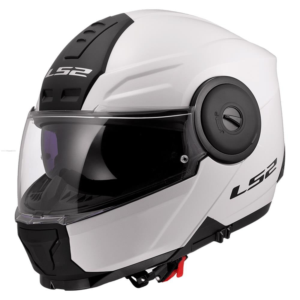 Casco Abatible Ls2 Ff902 Scope Ii Blanco – Moto Helmets