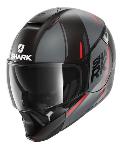 Casco Abatible Shark Evojet Vyda Rojo Moto Helmets Sebastian
