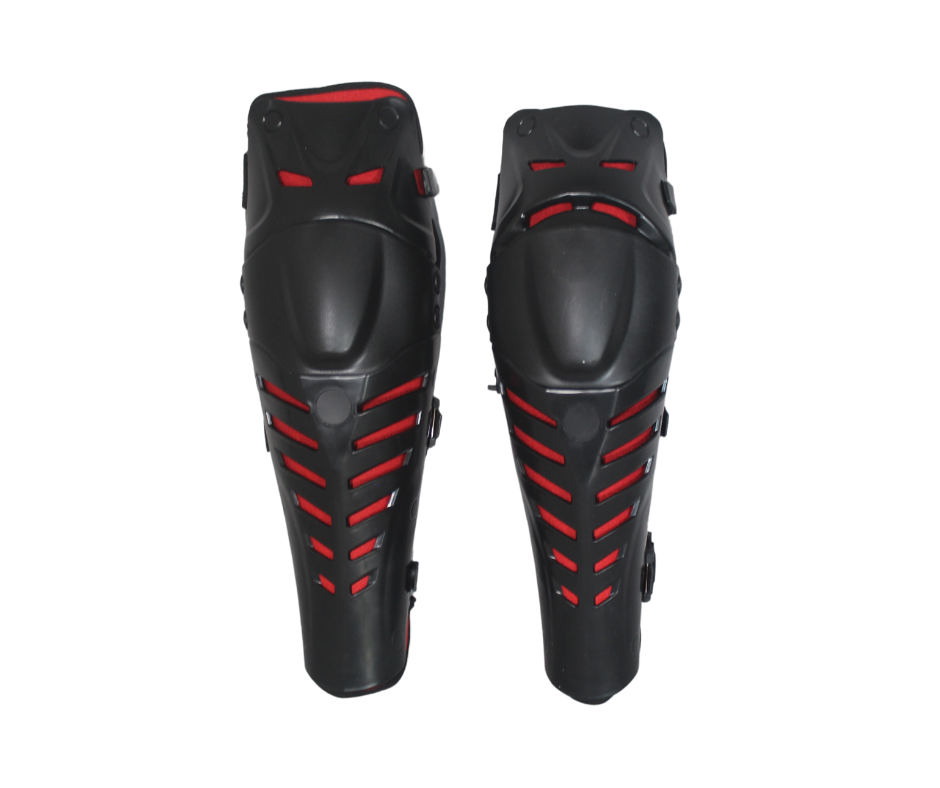 Rodilleras Articuladas Negro Rojo Winmex – Moto Helmets & Sebastian