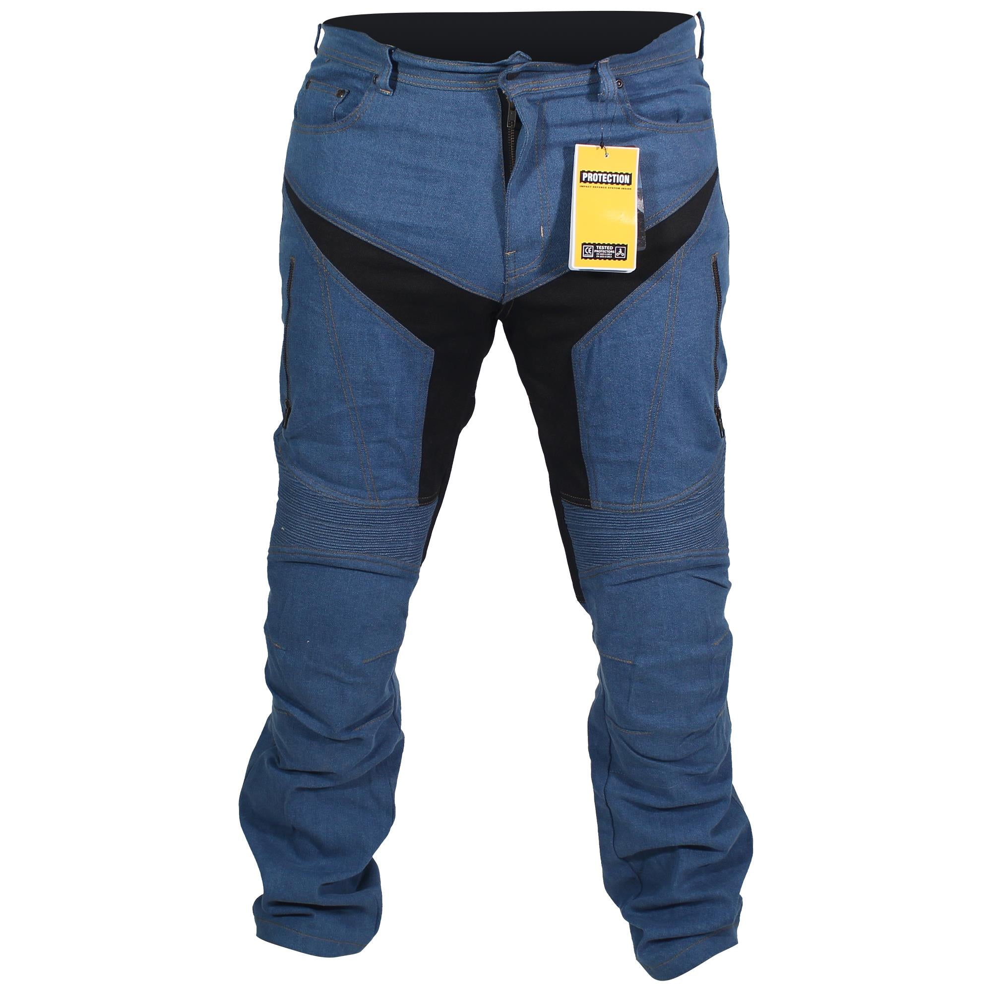 Jeans Pantalon Ciclista Tejano Mejores Pantalones Kevlar Moto