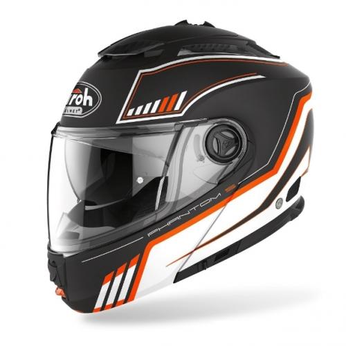 audible Conectado Pigmento Casco Abatible Airoh Phantom-S Beat Naranja – Moto Helmets & Sebastian