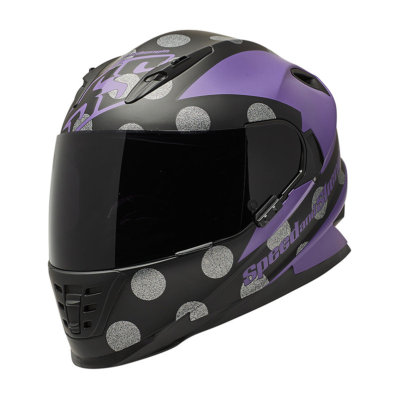 Casco Speed And Strength Ss1310 Spell Bound Morado – Moto Helmets