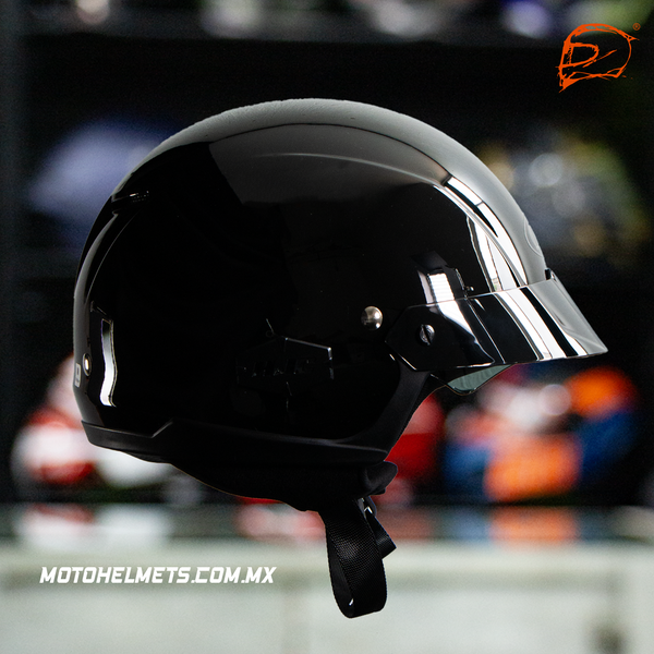 Casco Abierto Hjc Is -Cruiser Negro Brillo