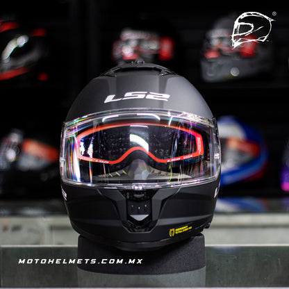 Casco Integral LS2 Stream II Negro Mate FF808