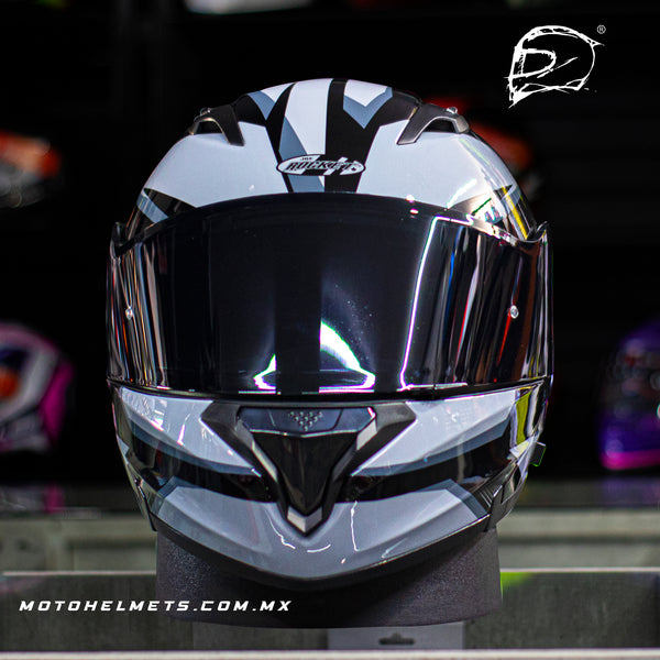 Casco Abatible Joe Rocket 300 Alter Ego Gris Carbon