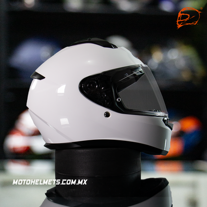 Casco Integral Hjc C10 Blanco Gloss