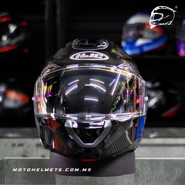 Casco Abatible Hjc Rpha 91 Carbon Solido