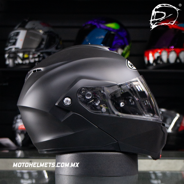 Casco Abatible Hjc C91N Negro Mate