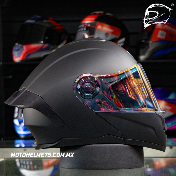 Casco Abatible Con Luz Led R7 Alfa Night Vision