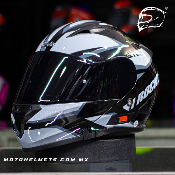 Casco Abatible Joe Rocket 300 Alter Ego Gris Carbon
