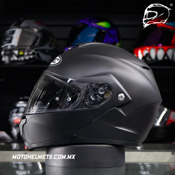 Casco Abatible Hjc C91N Negro Mate