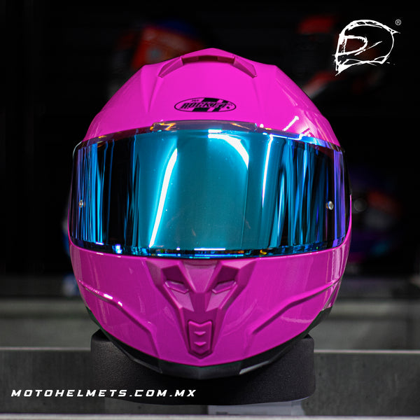 Casco Integral Joe Rocket Rkt 200 Ion Rosa Brilloso
