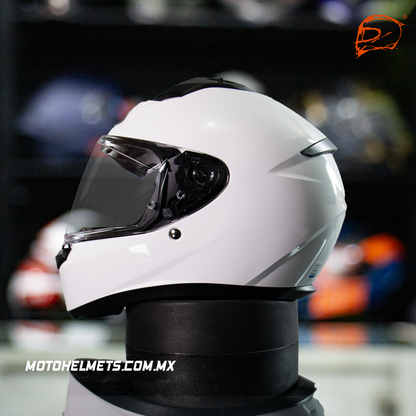 Casco Integral Hjc C10 Blanco Gloss
