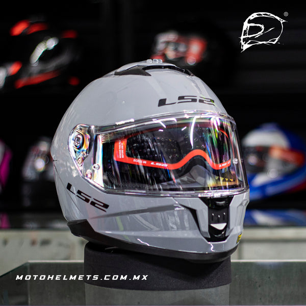 Casco Integral LS2 2 Stream Gris Nardo Brillo FF808