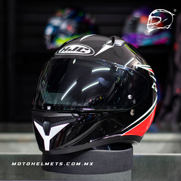 Casco Hjc C10 Santo Rojo Brillo Mc1