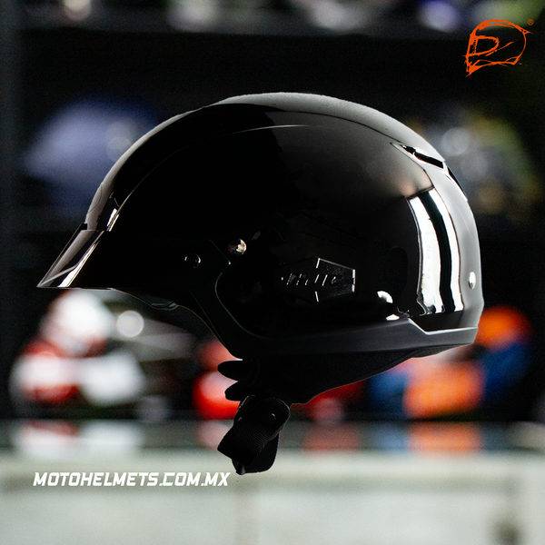 Casco Abierto Hjc Is -Cruiser Negro Brillo