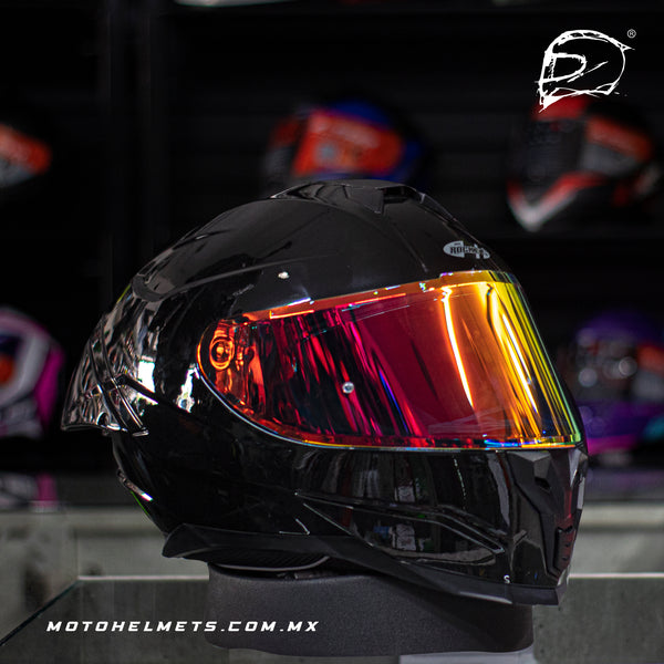 Casco Integral Joe Rocket Rkt 200 Ion 3 Negro Brilloso