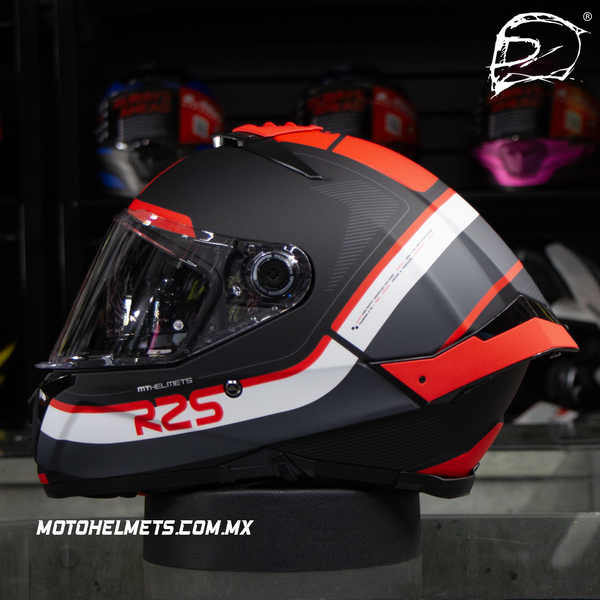 Casco Integral Mt Thunder 4 R25 Bs Rojo