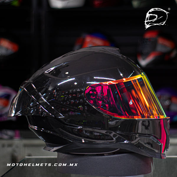 Casco Integral Joe Rocket Rkt 200 Ion 3 Negro Brilloso