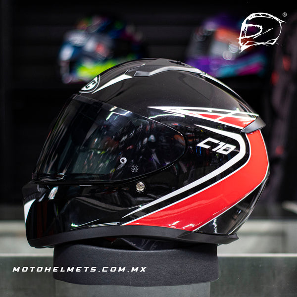 Casco Hjc C10 Santo Rojo Brillo Mc1