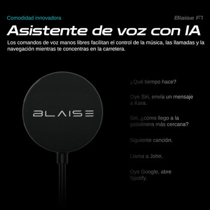 Blaise By F1 Manos Libres Para Moto Bluetooth