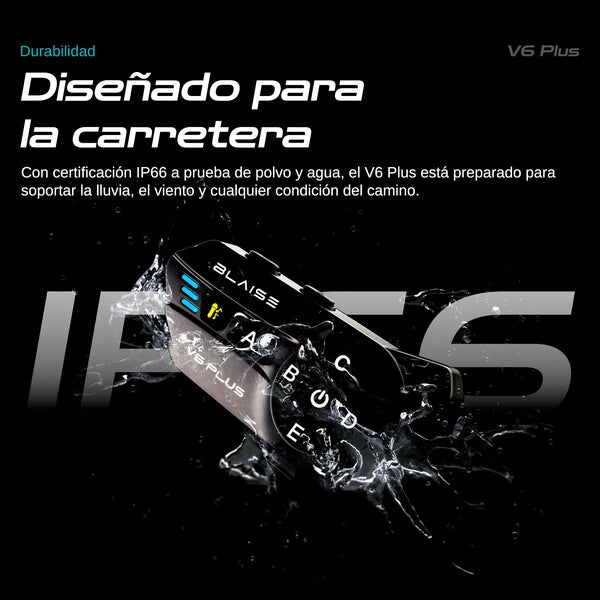 Intercomunicador Blaise V6 Plus Duo