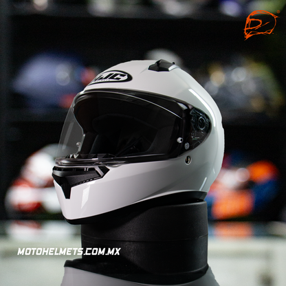 Casco Integral Hjc C10 Blanco Gloss