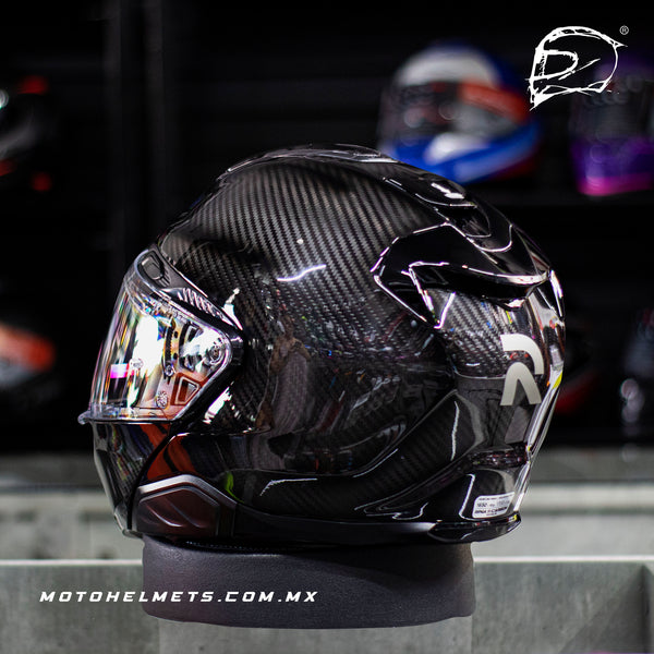 Casco Abatible Hjc Rpha 91 Carbon Solido