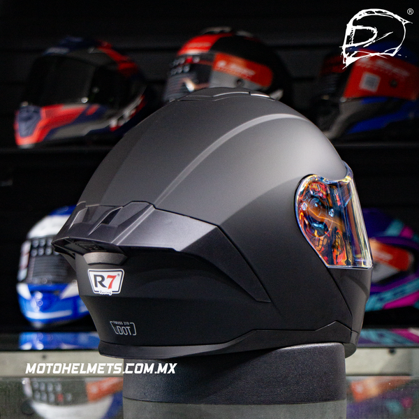 Casco Abatible Con Luz Led R7 Alfa Night Vision