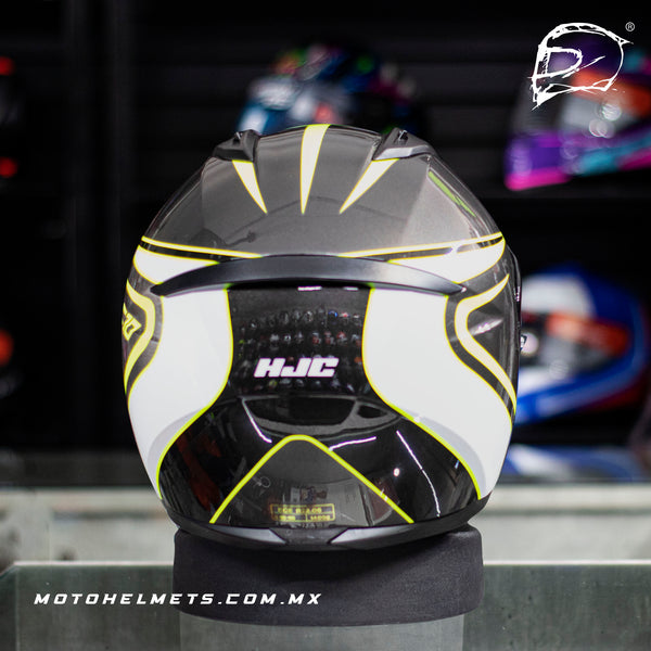 Casco Hjc C10 Santo Mc3H Amarillo Brillo