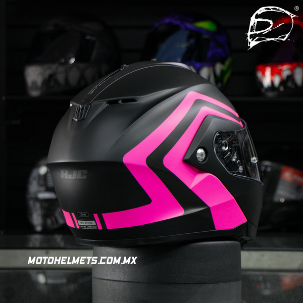 Casco Abatible Hjc C91N Nepos Negro Rosa