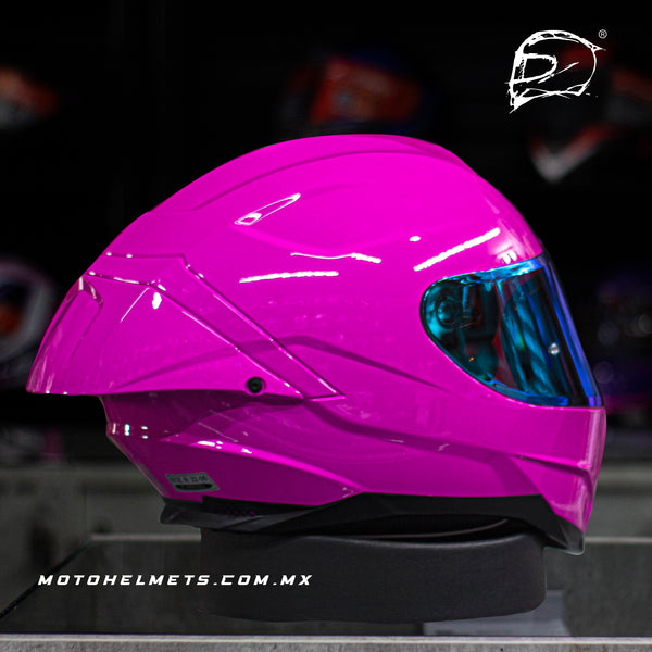 Casco Integral Joe Rocket Rkt 200 Ion Rosa Brilloso