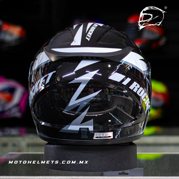 Casco Abatible Joe Rocket 300 Alter Ego Gris Carbon