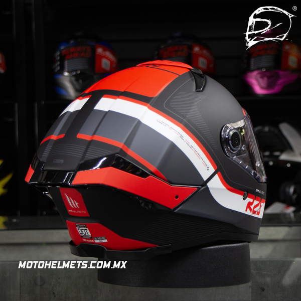 Casco Integral Mt Thunder 4 R25 Bs Rojo