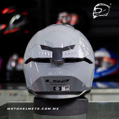 Casco Integral LS2 2 Stream Gris Nardo Brillo FF808