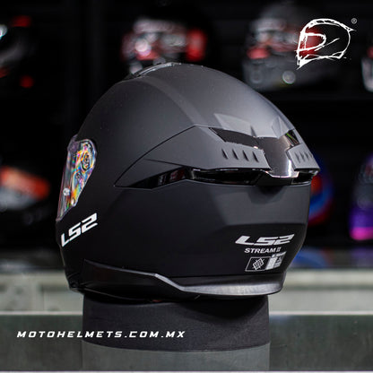 Casco Integral LS2 Stream II Negro Mate FF808