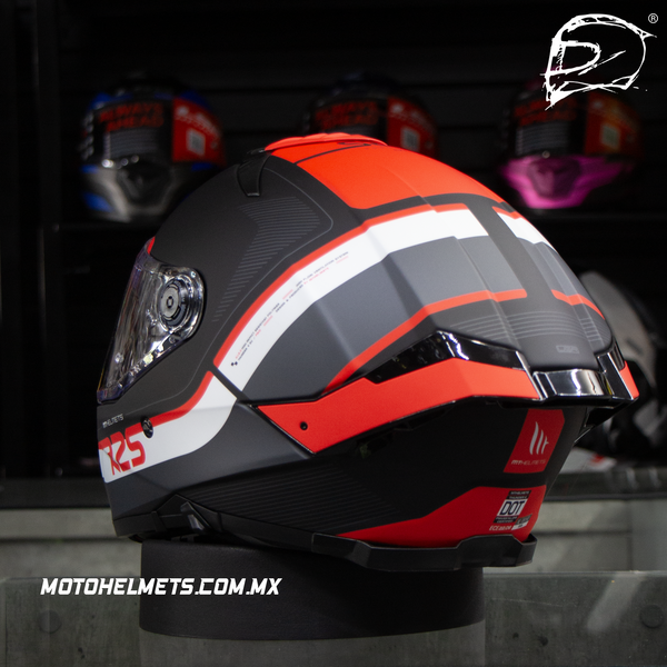 Casco Integral Mt Thunder 4 R25 Bs Rojo
