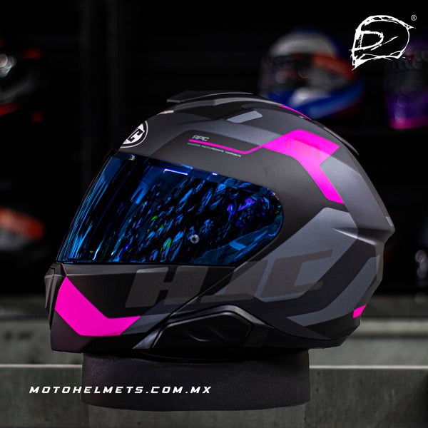 Casco Abatible Hjc I91 Carst Mc8Sf Rosa