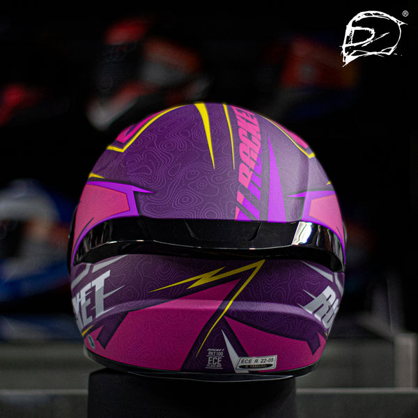 Casco Integral Joe Rocket Rkt 100 Elevation Rosa Mate
