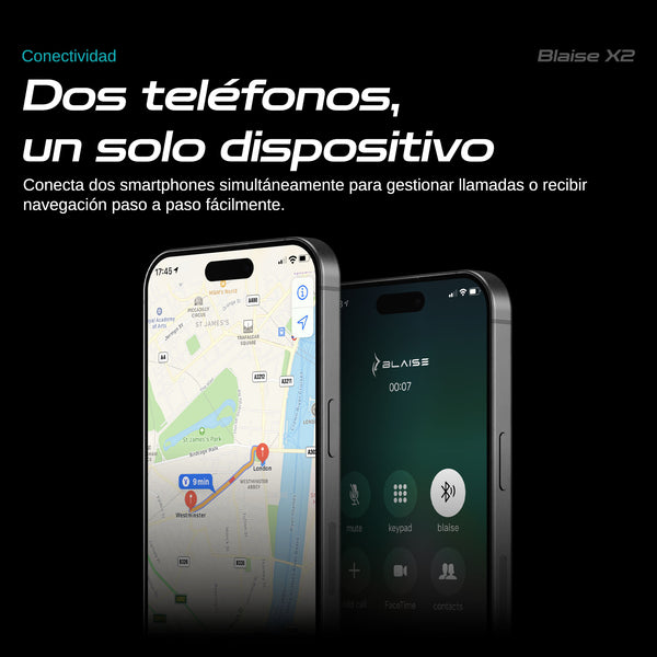 Intercomunicador Blaise X2 Black